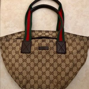 Authentic Classic Gucci Tote